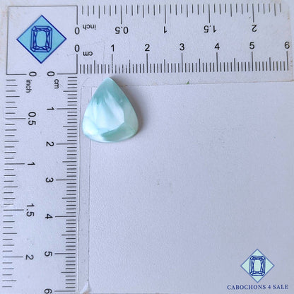 Cabujones de pera con piedras preciosas de hemimorfita natural 18*15*5 mm de México disponibles para la venta