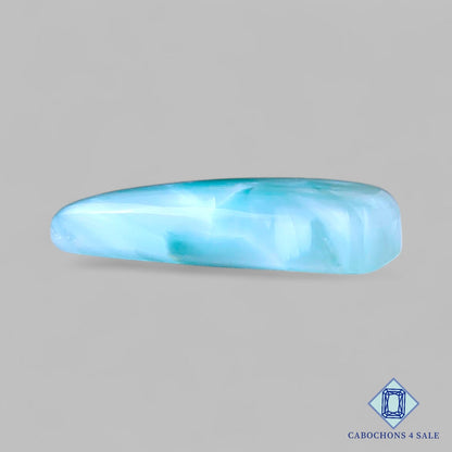 Natural Hemimorphite Gemstone  Pear Cabochons 28*15*6mm from Mexico available for sale