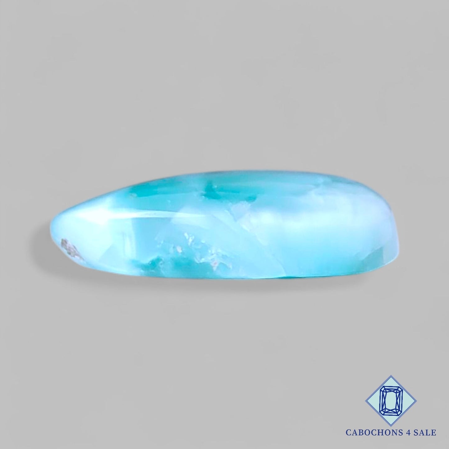 Natural Hemimorphite Gemstone  Pear Cabochons 22*14*5mm from Mexico available for sale