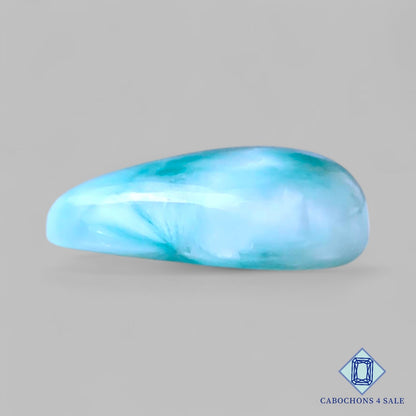 Cabujones de pera con piedras preciosas de hemimorfita natural 22*17*7 mm de México disponibles para la venta