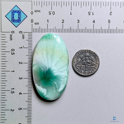 Hemimorphite Oval Cabochons