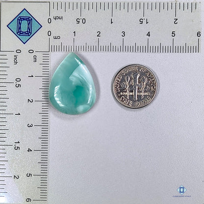 Hemimorphite Pear Cabochons