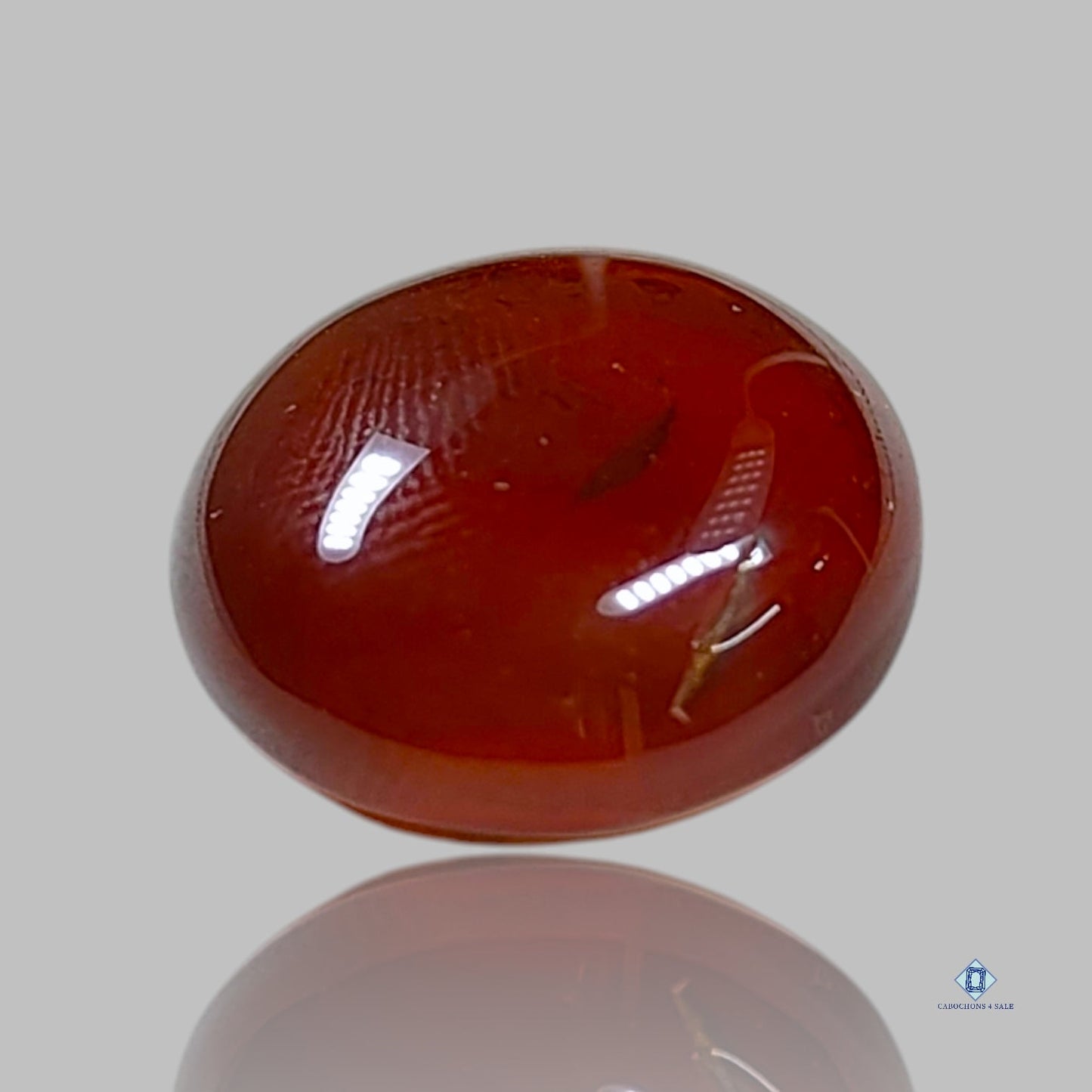 Hessonite Garnet Round Cabochons