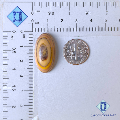 Hickoryite Jasper Oval Cabochons