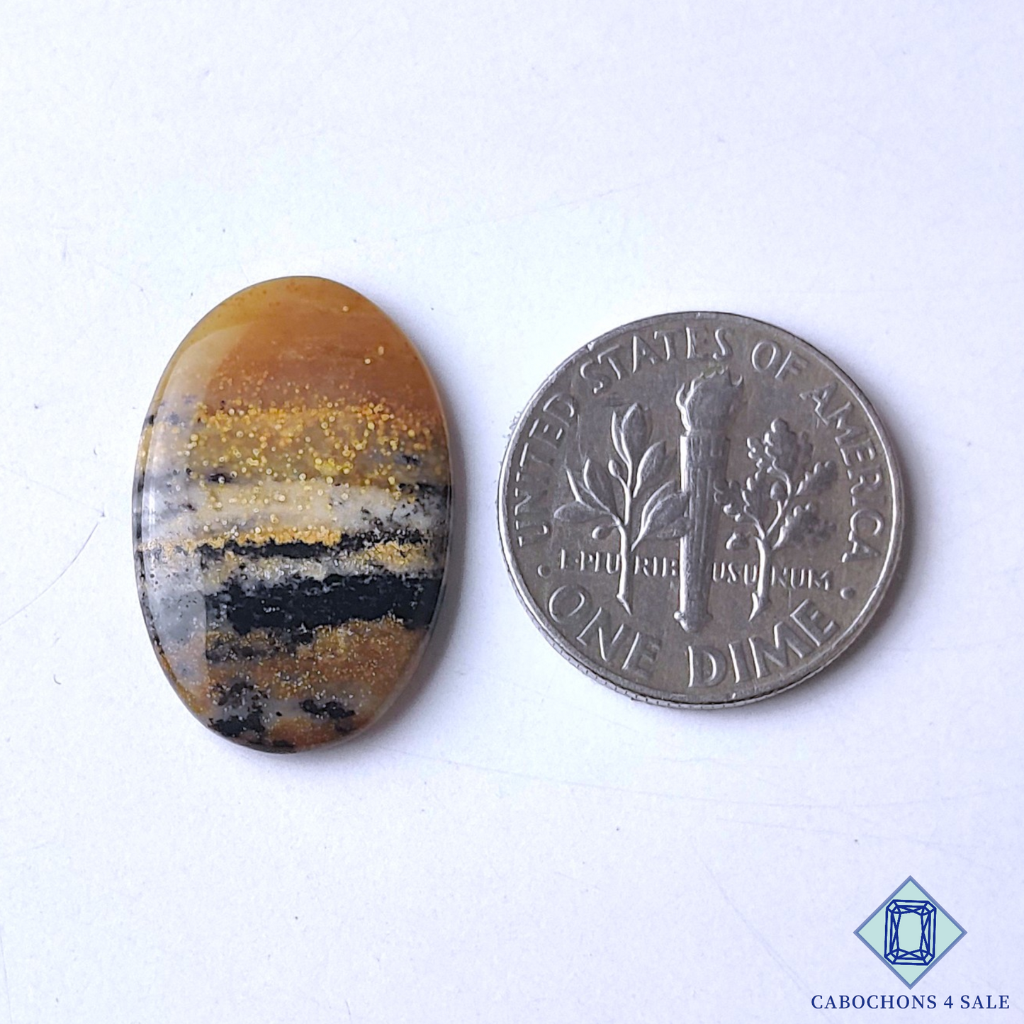 Honey Dendritic Agate