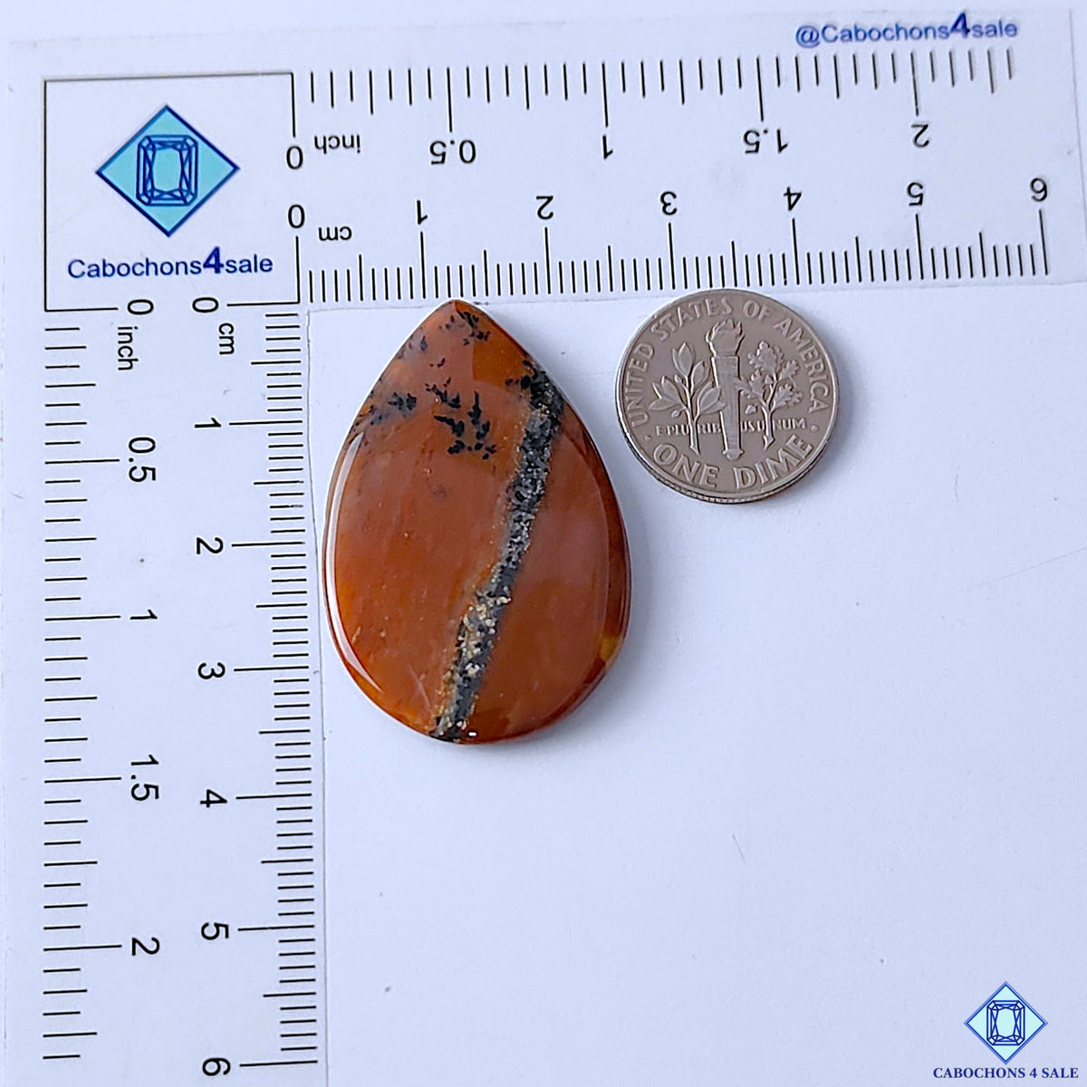 Honey Dendritic Opal