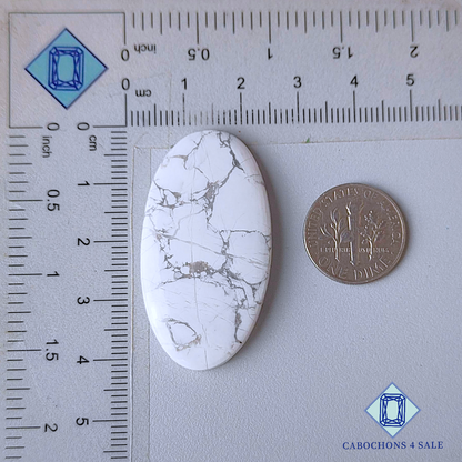 Howlite Oval Cabochons