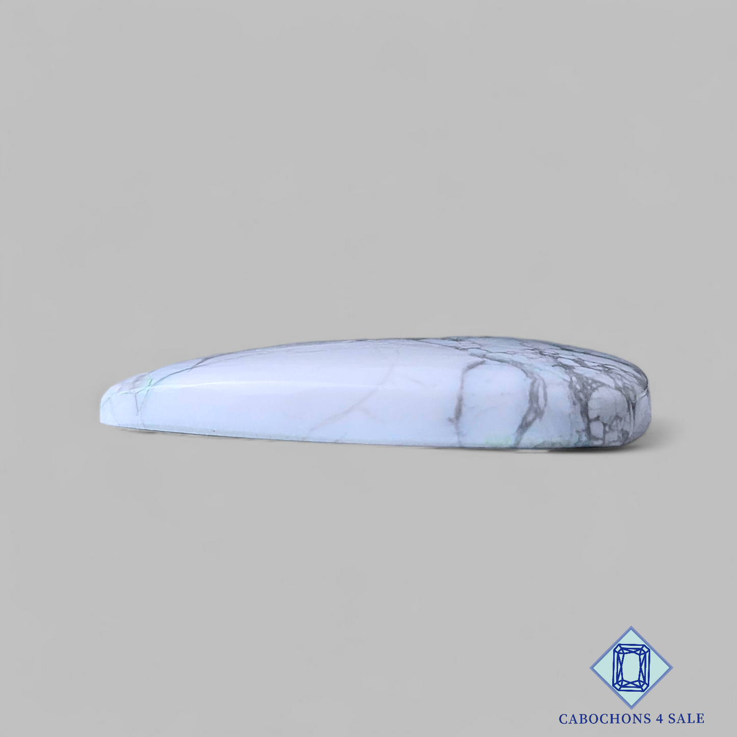 Cabujones de pera de howlita