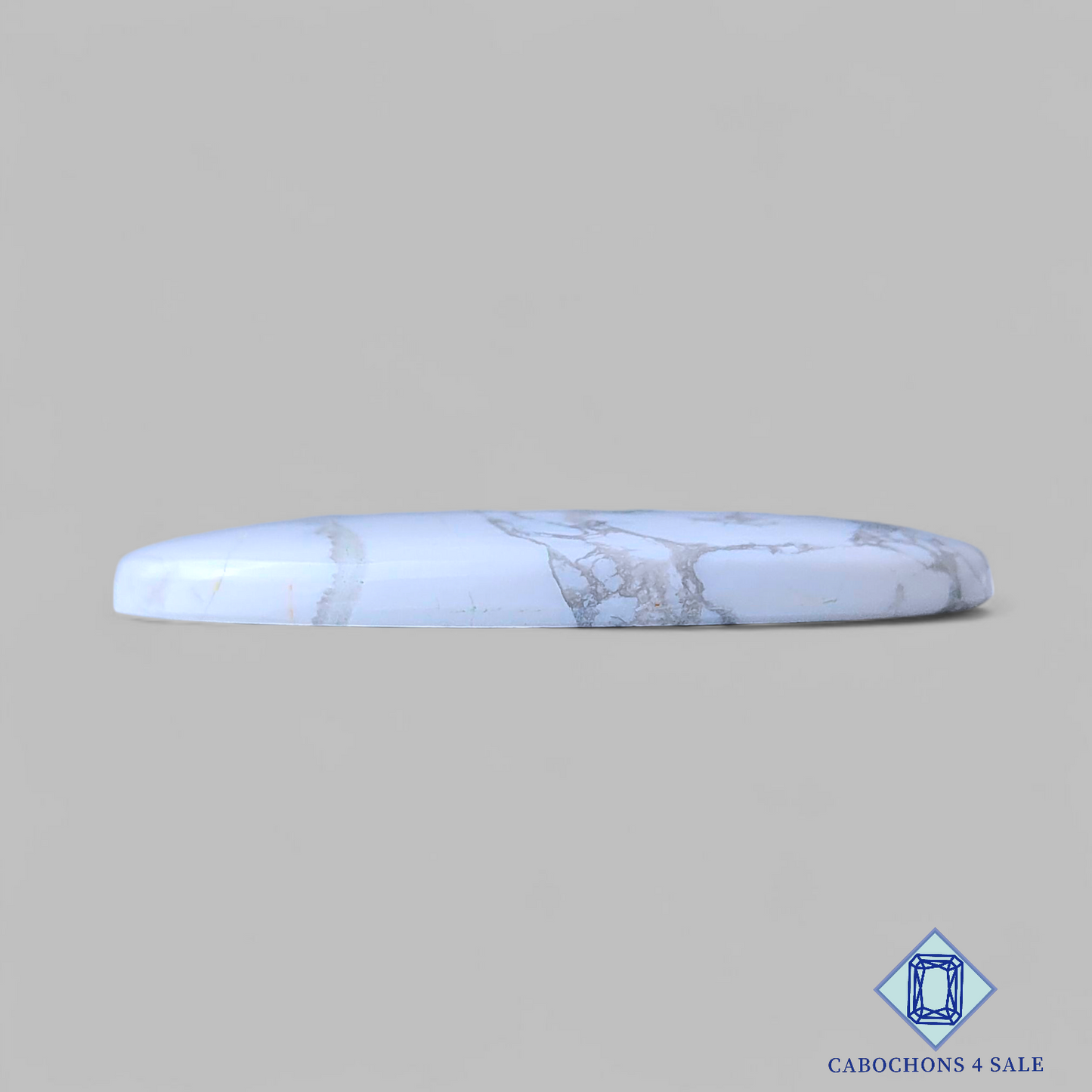 Cabujones ovalados de howlita