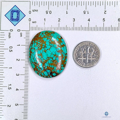 Hubei Turquoise Oval Cabochons