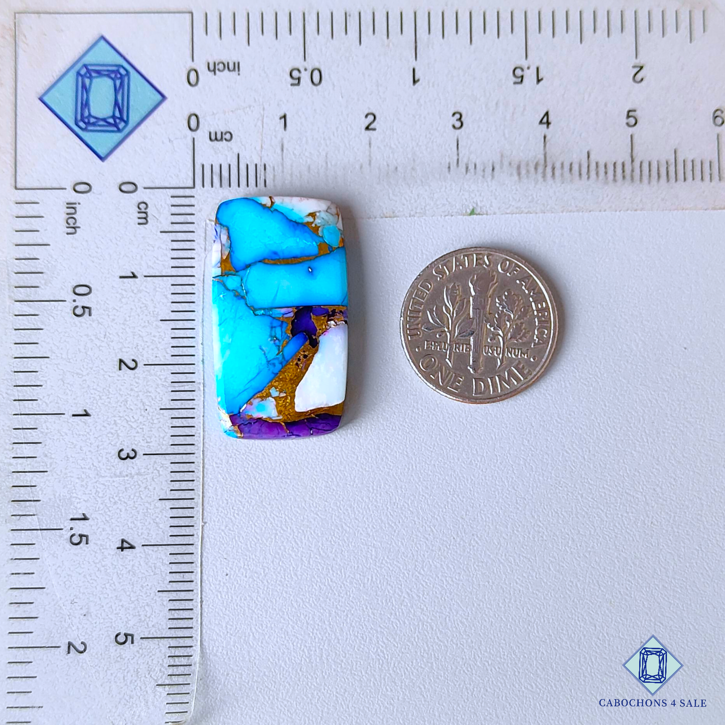 Ice Blue Dahlia Mohave Turquoise