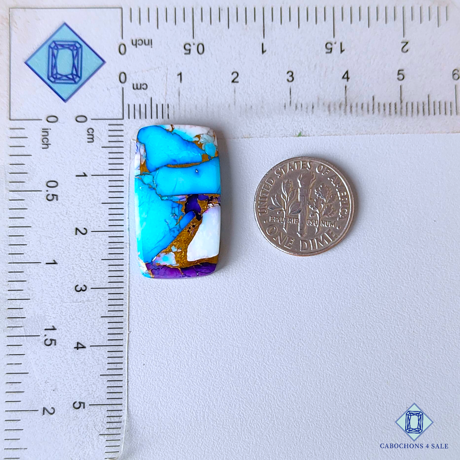 Ice Blue Dahlia Mohave Turquoise