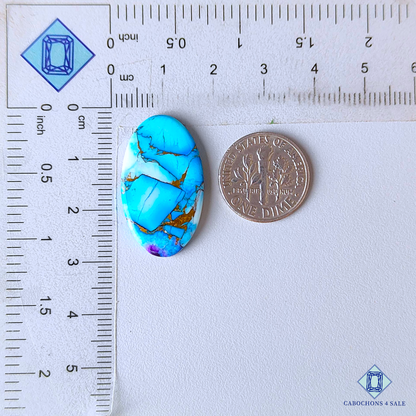 Ice Blue Dahlia Mohave Turquoise