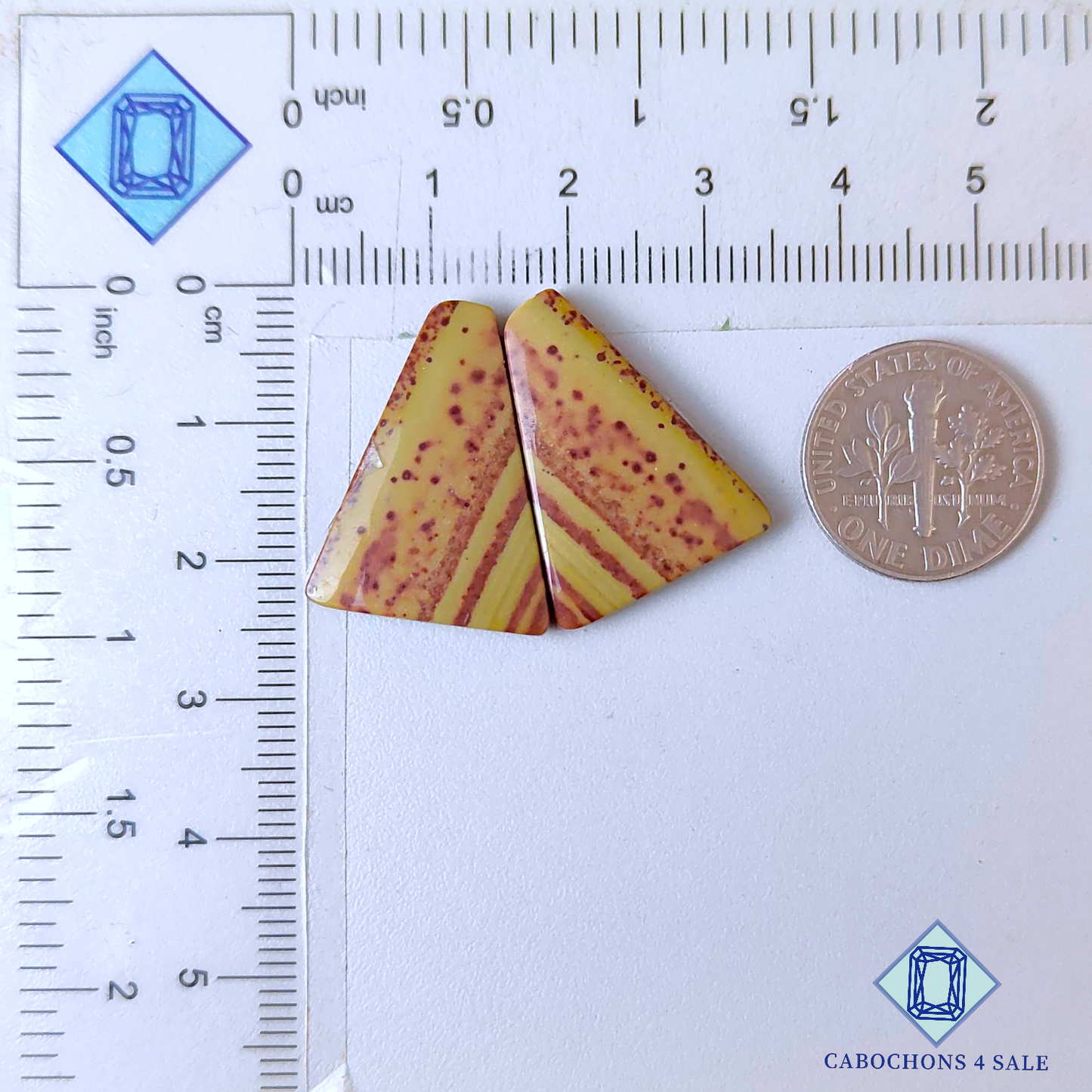 Imperial Jasper Fancy Pairs 23*17*3mm