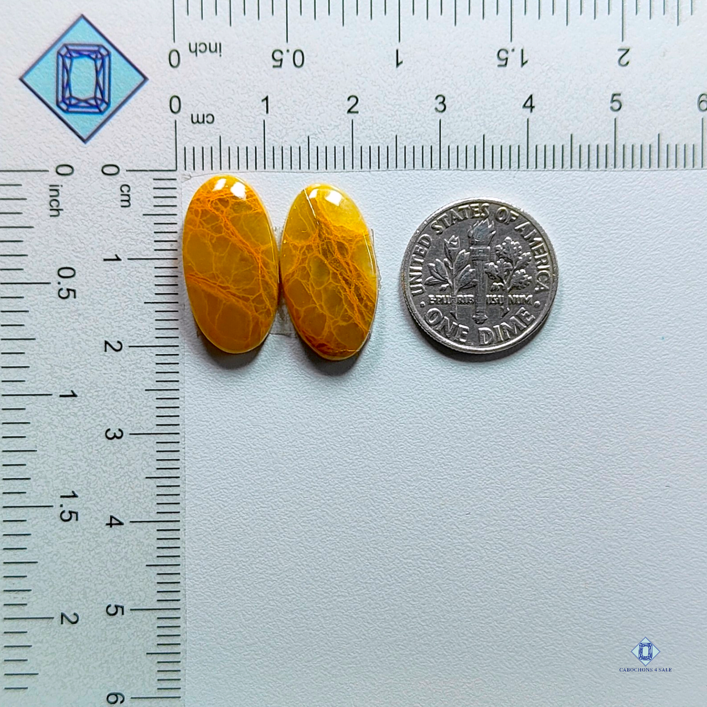 Indian jasper-oval-cabochons