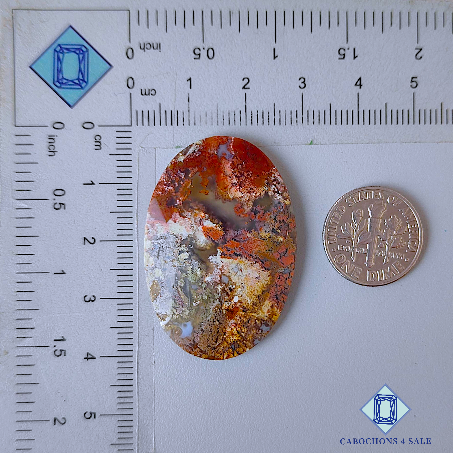 Indonesian Moss Agate