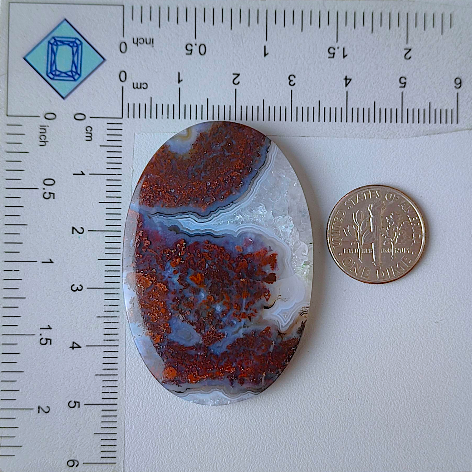 Indonesian Moss Agate