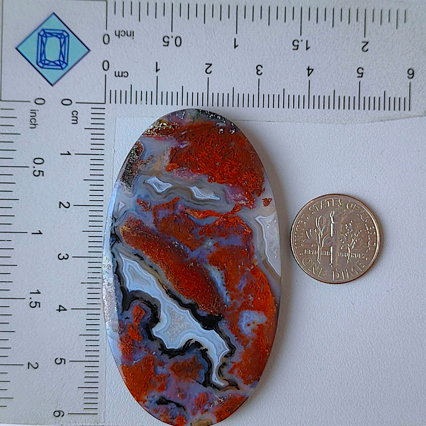 Indonesian Moss Agate