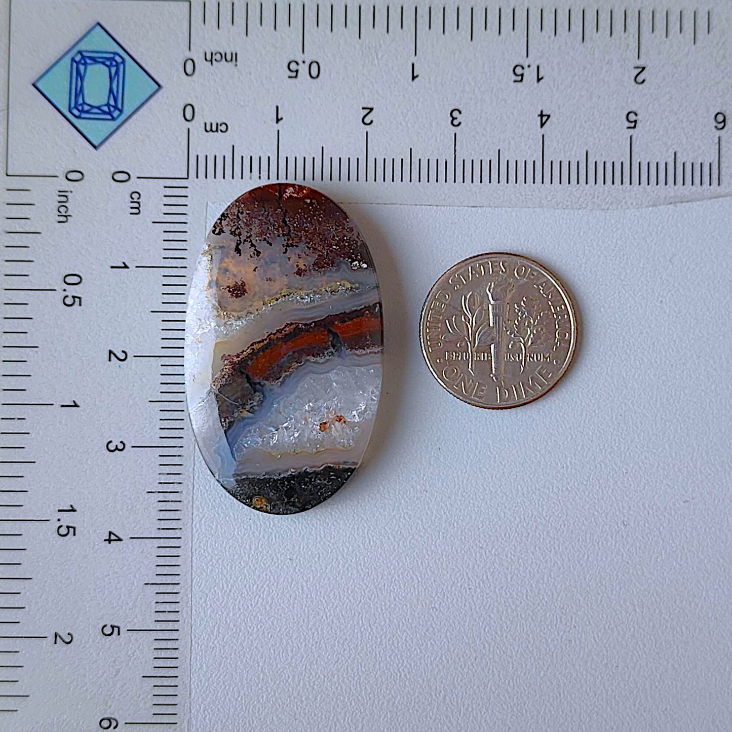 Indonesian Moss Agate