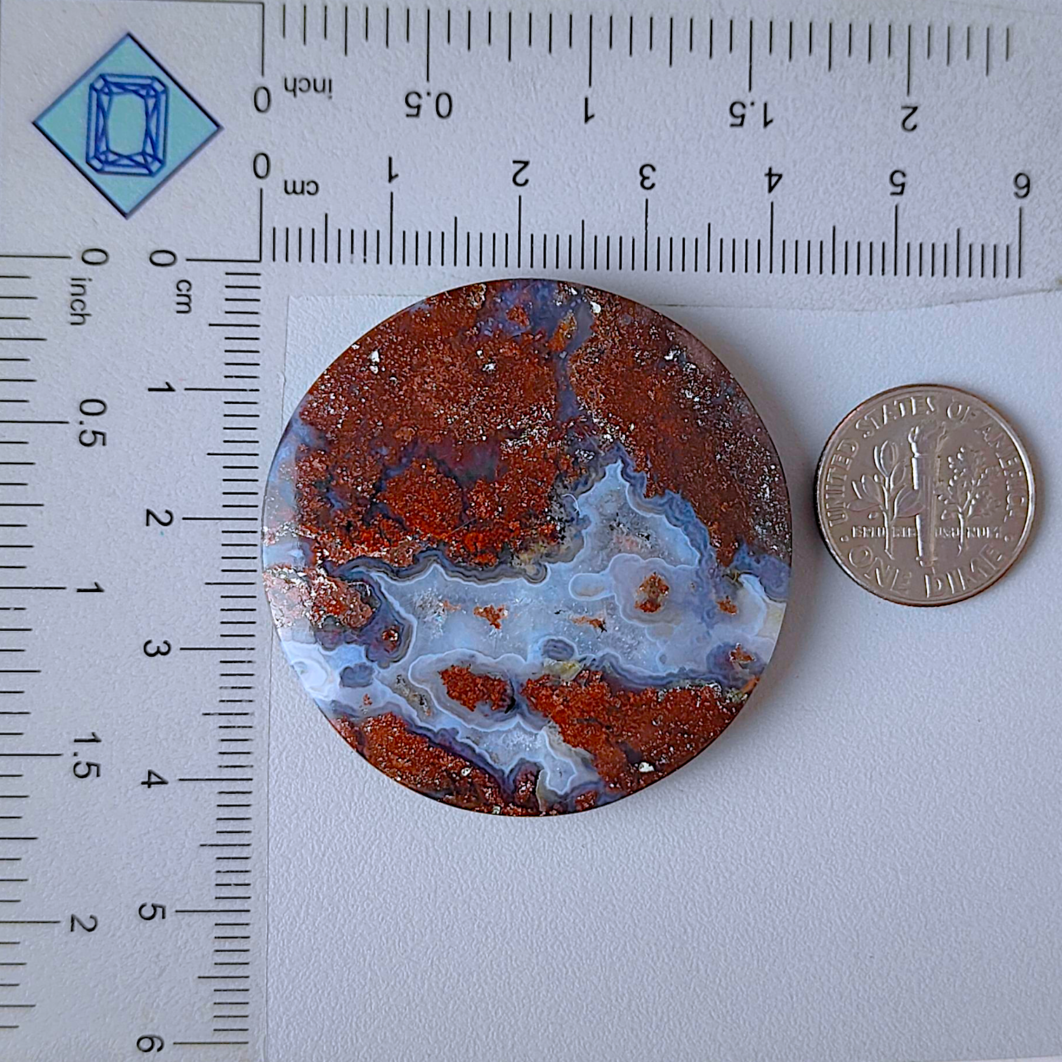 Indonesian Moss Agate