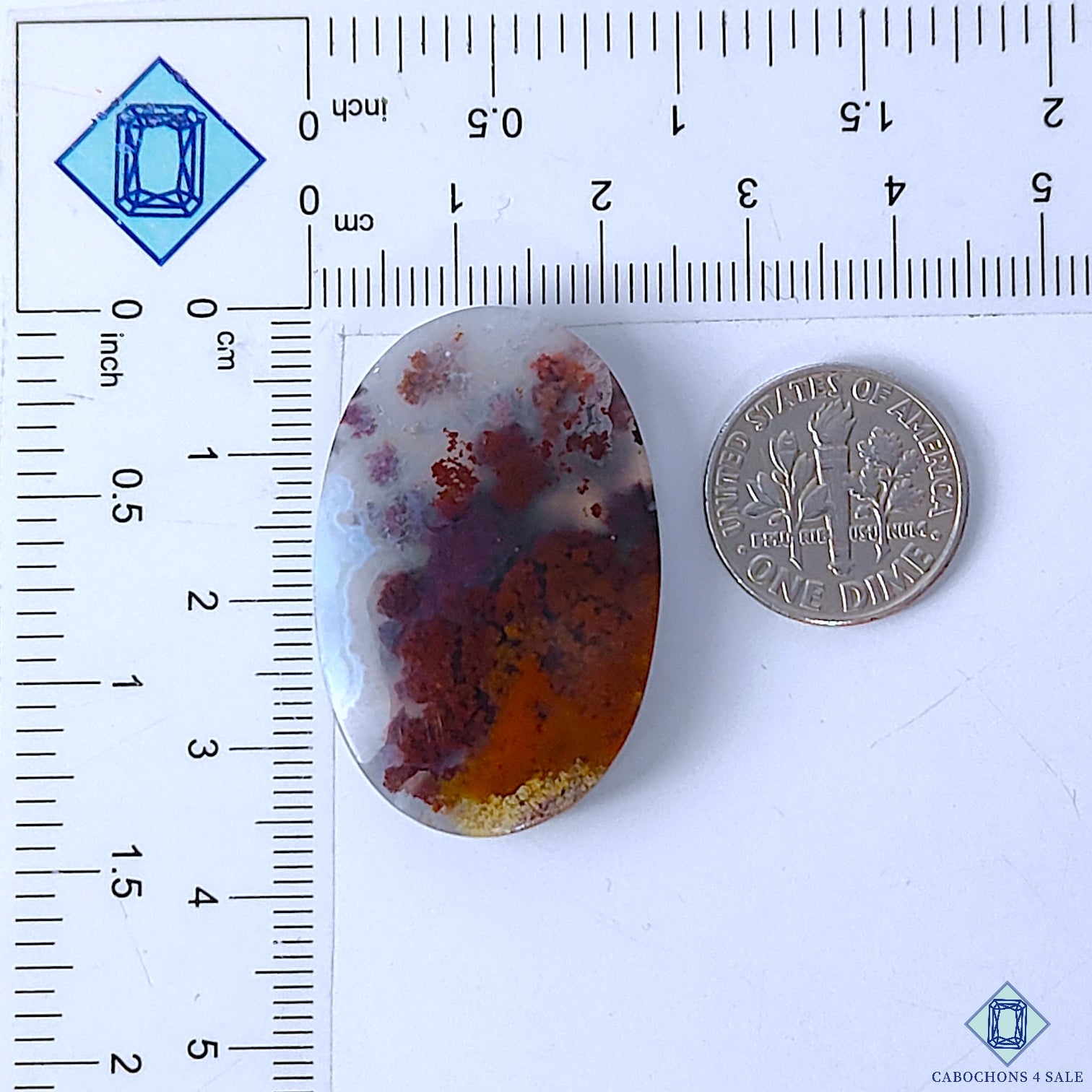 Indonesian Moss Agate