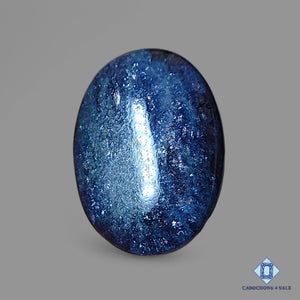 Natural Iolite Gemstone Oval Cabochons 40*30*8mm from Madagascar available for sale