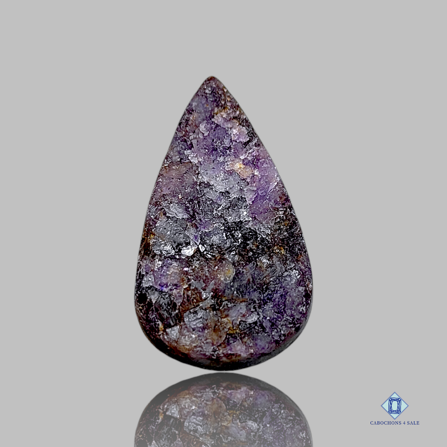 Iolite-Pear-Druzy