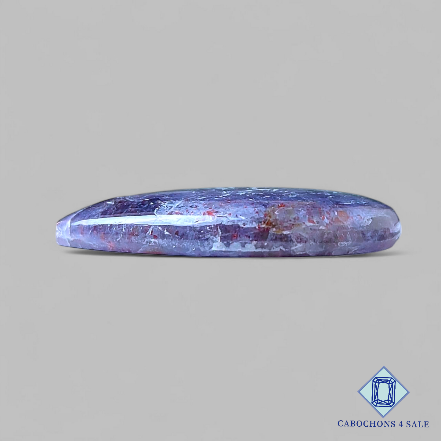 Iolite Sunstone Pear Cabochons