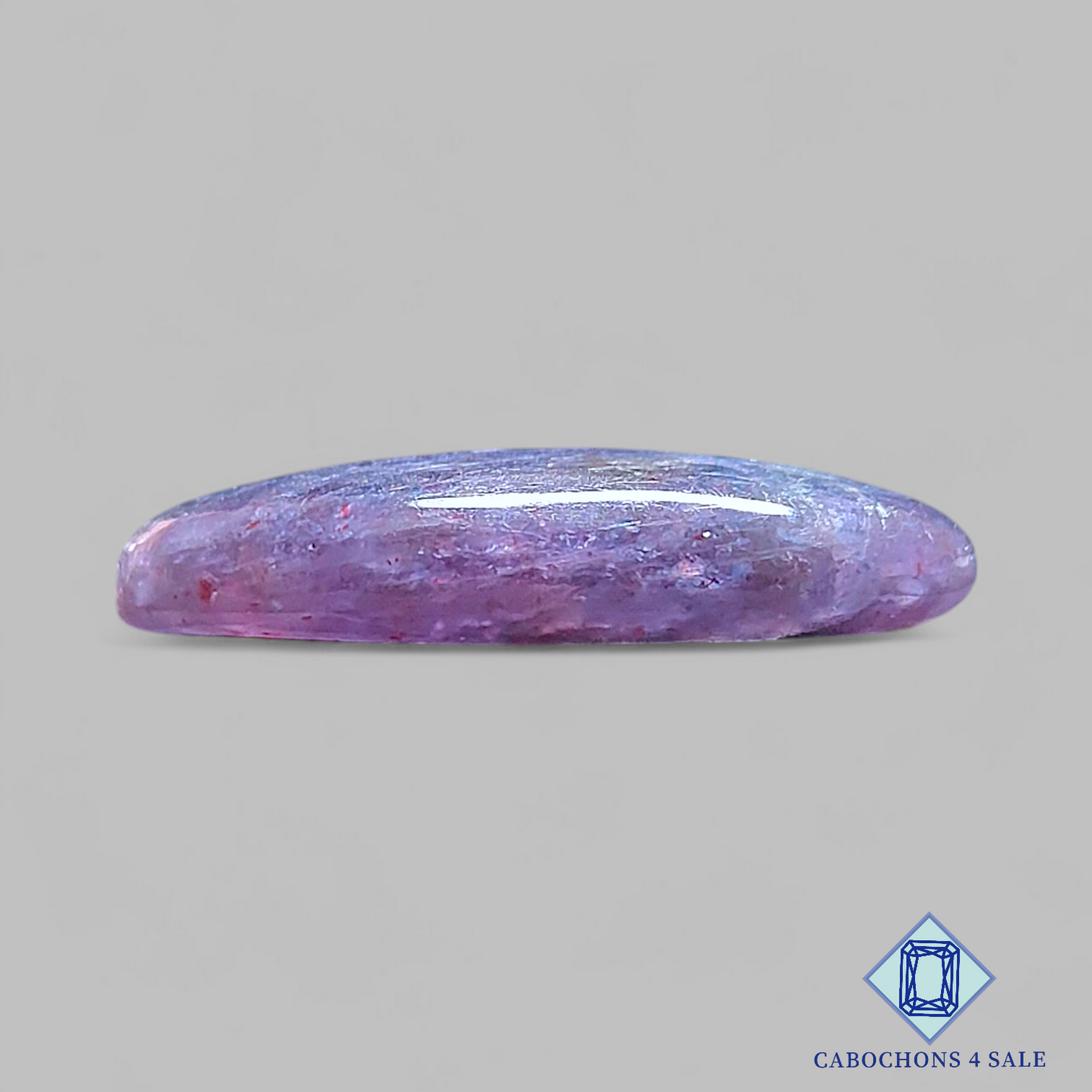 Cabujones ovalados de piedra solar iolita