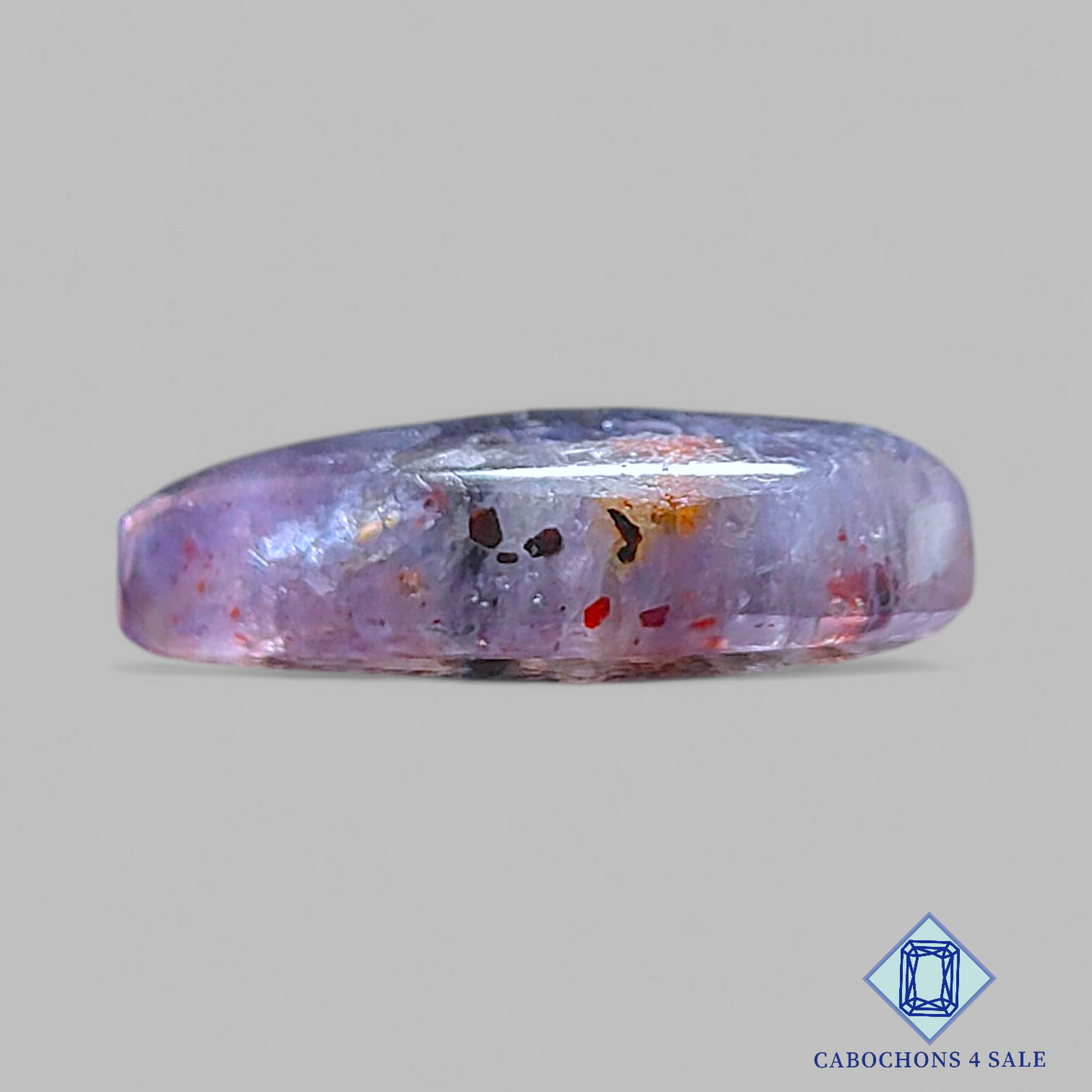 Iolite Sunstone Pear Cabochons