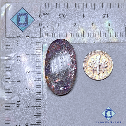 Iolite Sunstone Oval Cabochons