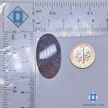 Iolite Sunstone Oval Cabochons