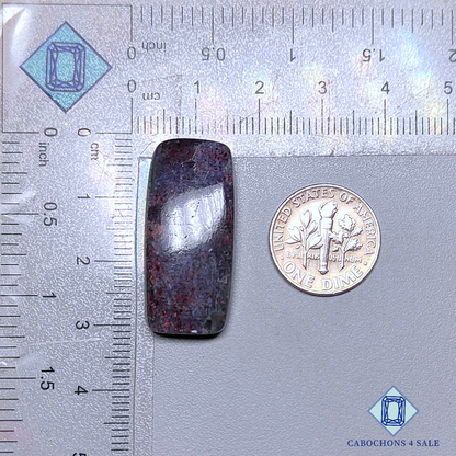 Iolite Sunstone Rectangle Cabochons