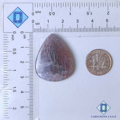 Iolite Sunstone Pear Cabochons