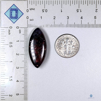 Iolite Sunstone Marquise Cabochons