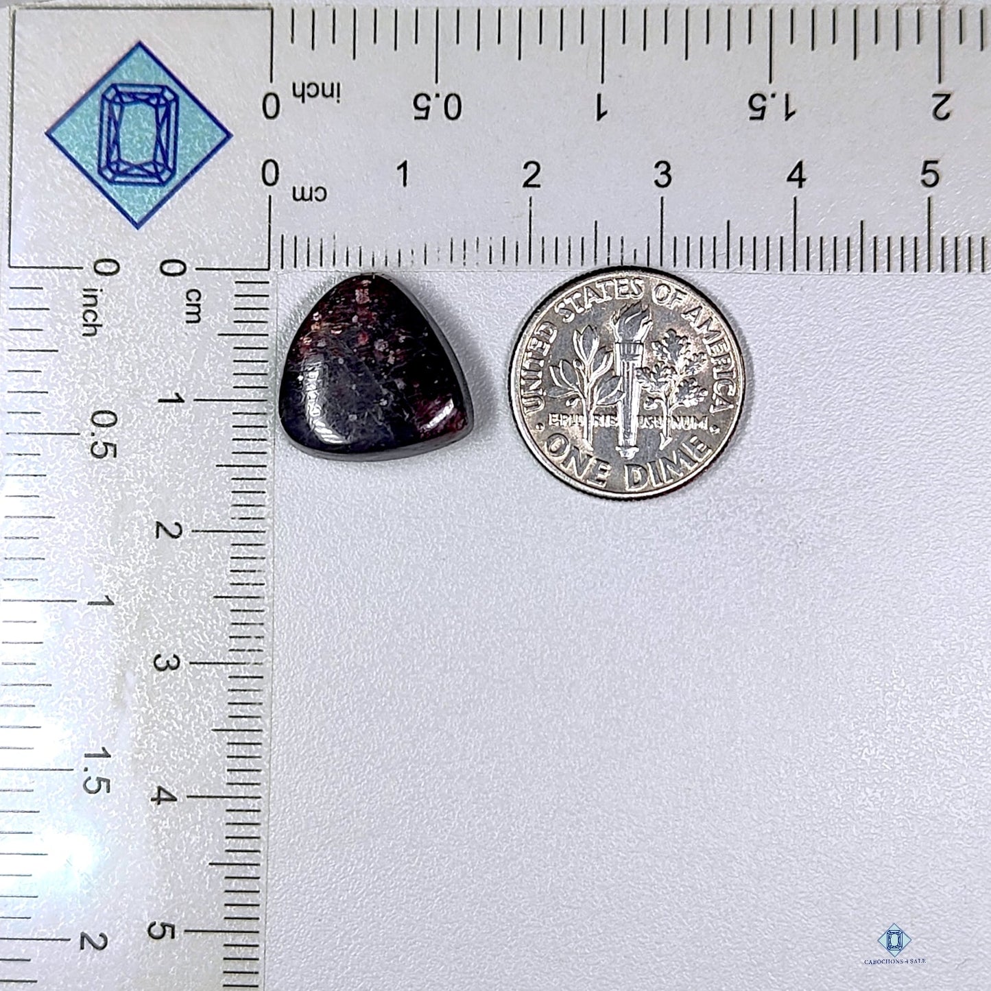 Iolite Sunstone Pear Cabochons