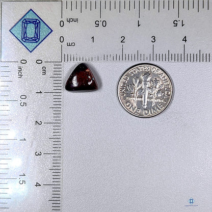 Iolite Sunstone Triangle Cabochons