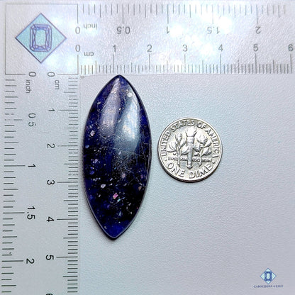 Iolite Sunstone Marquise Cabochons