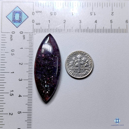 Iolite Sunstone Marquise Cabochons