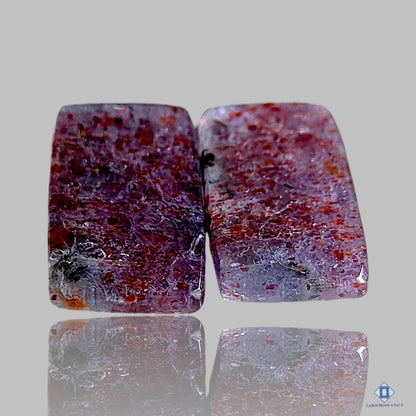 Iolite Sunstone Rectangle Pairs