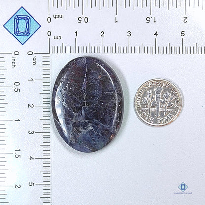 Iolite Sunstone Oval Cabochons