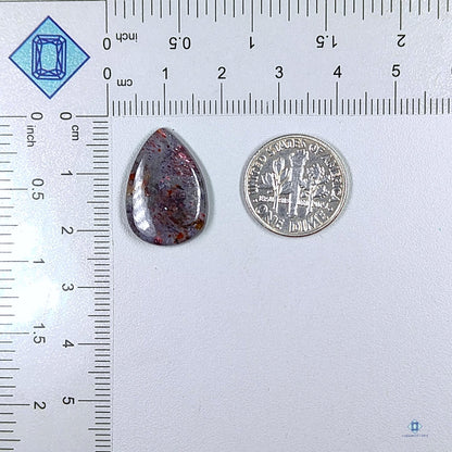 Iolite Sunstone Pear Cabochons