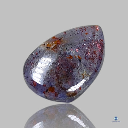 Iolite Sunstone Pear Cabochons