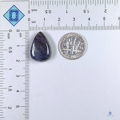 Iolite Sunstone Pear Cabochons