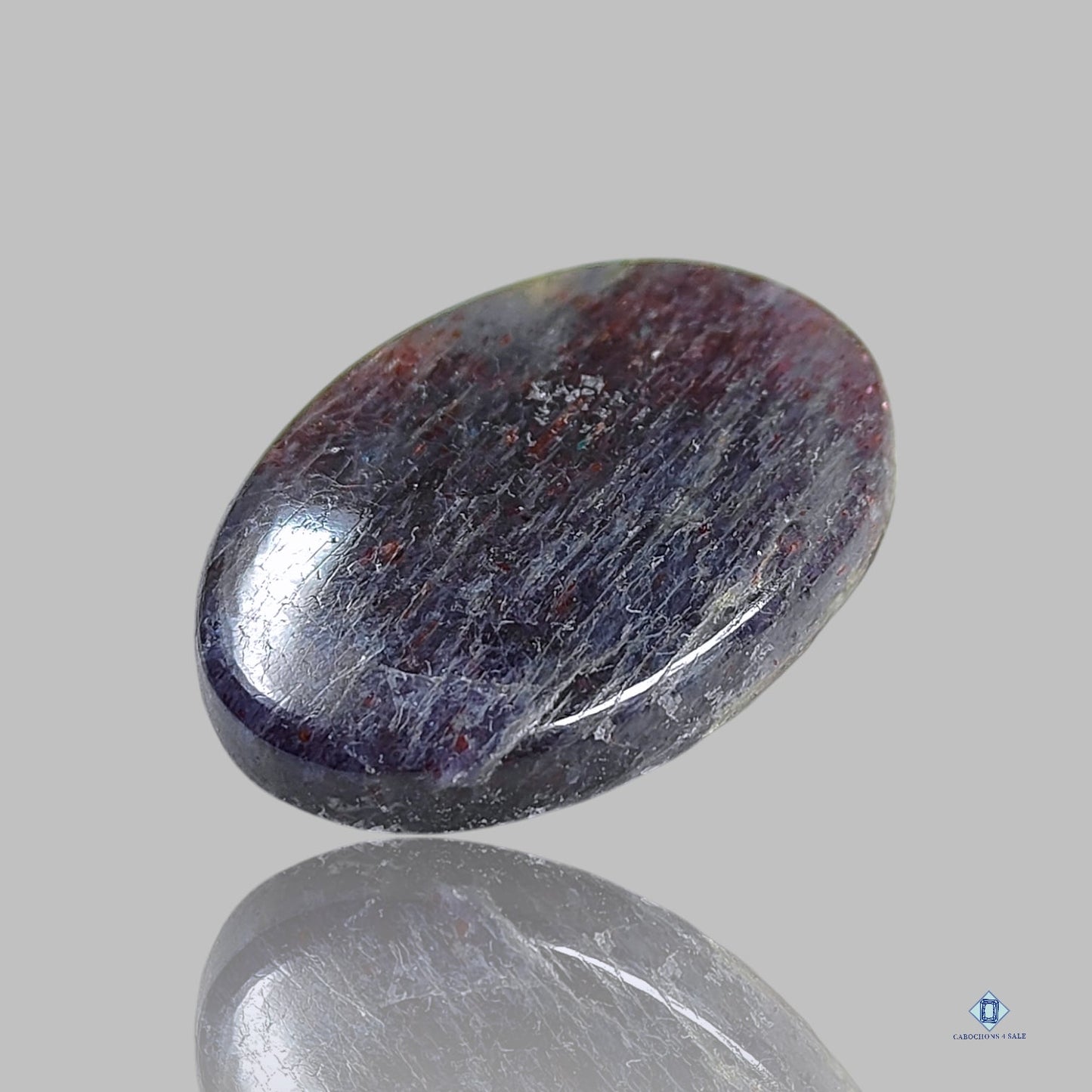 Iolite Sunstone Oval Cabochons