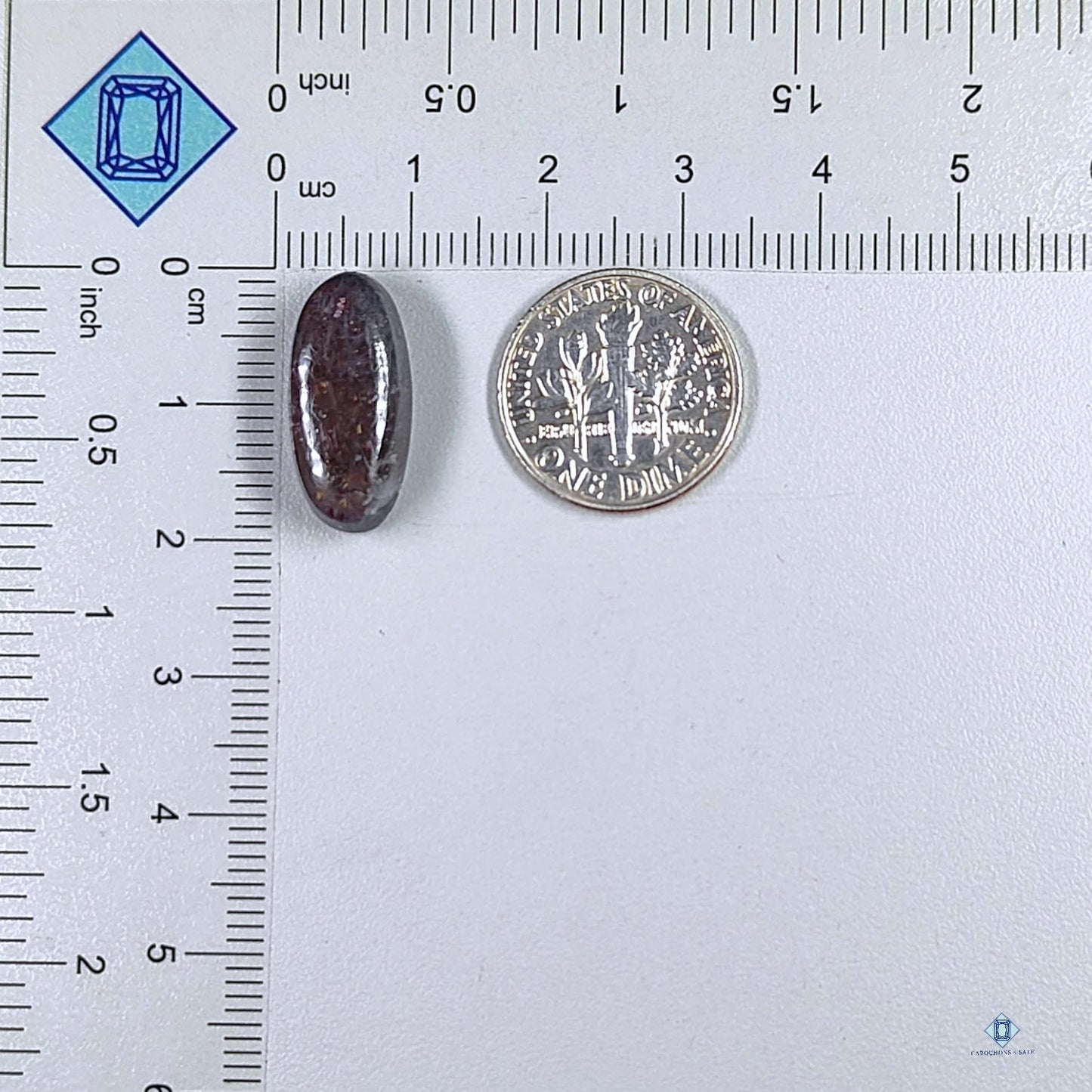 Iolite Sunstone Oval Cabochons