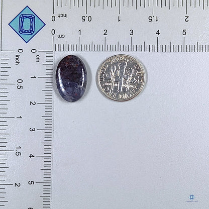 Iolite Sunstone Oval Cabochons