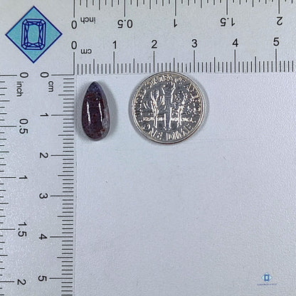 Iolite Sunstone Pear Cabochons