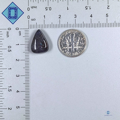 Iolite Sunstone Pear Cabochons