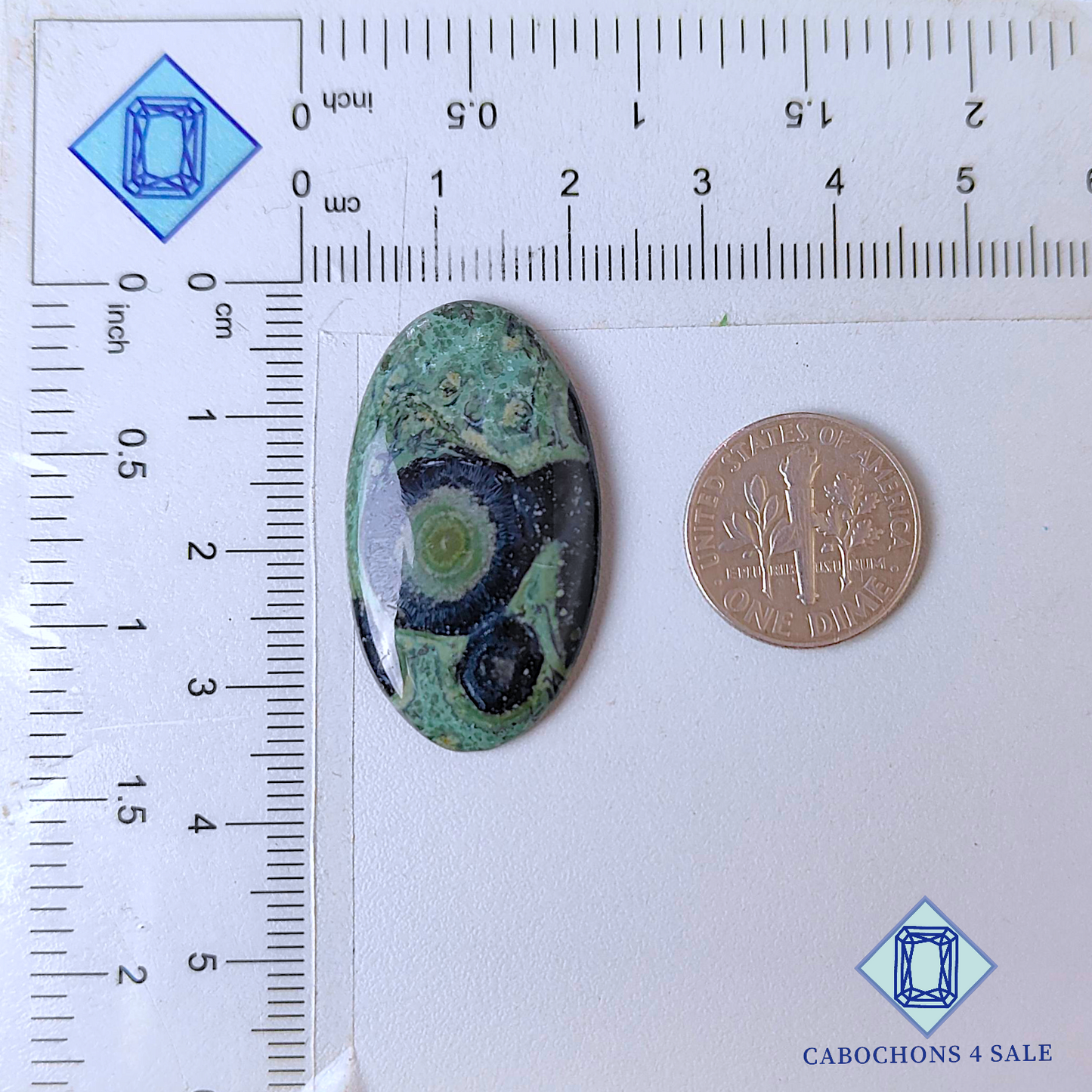 Kambaba Jasper Oval Cabochons 33*19*4mm